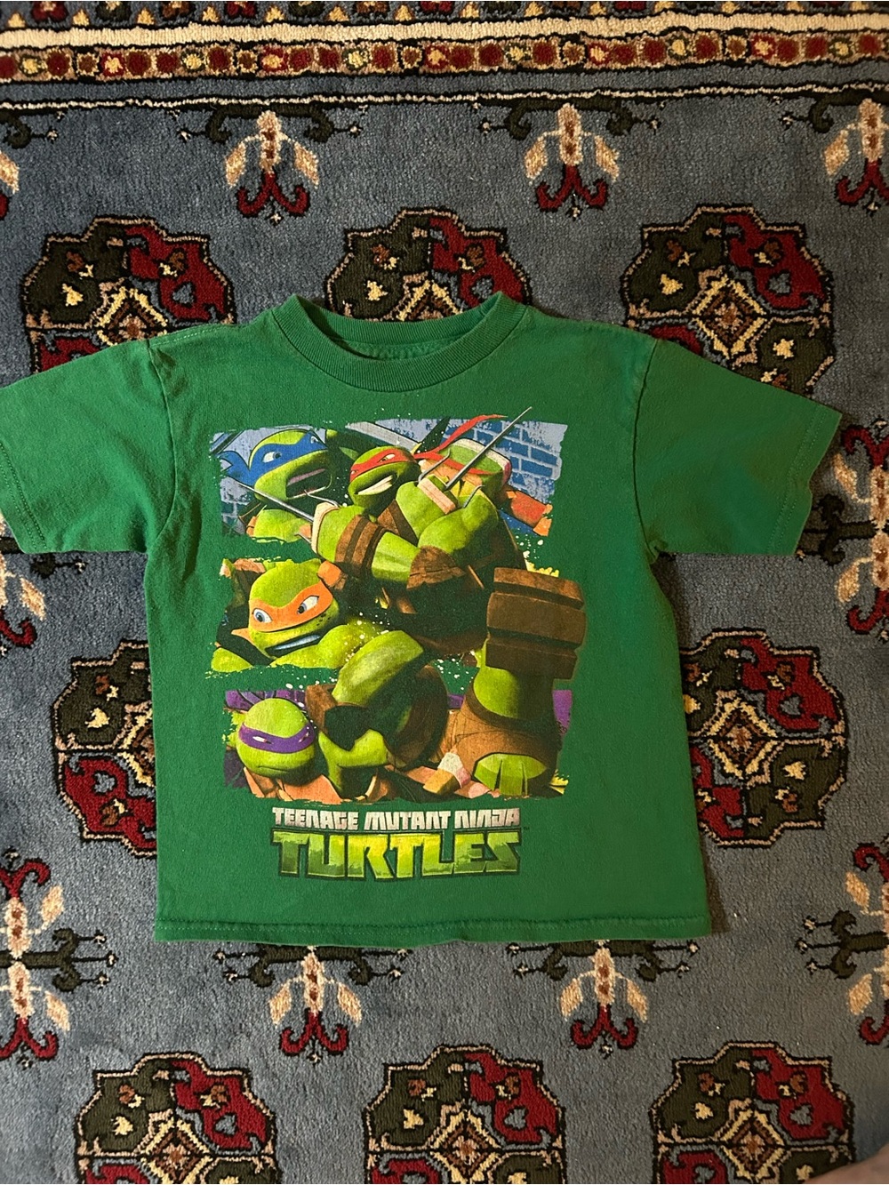 Teenage Mutant Ninja Turtles Green Short Sleeve Tee